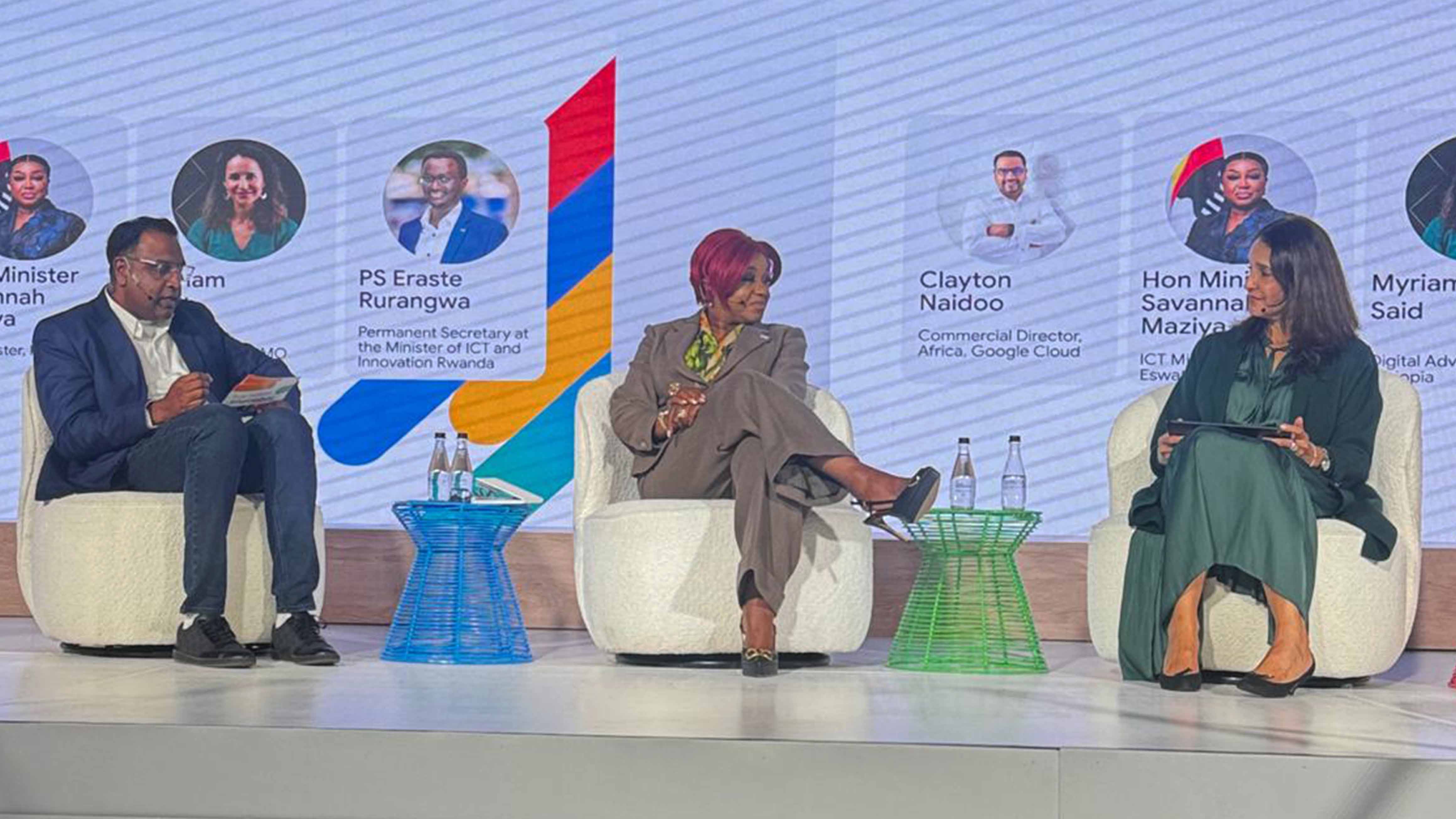 The Minister for Information, Communication and Technology, Savannah Maziya was part of a pannel. (Pics: Courtesy pics)